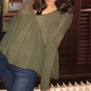 GREEN Long Sleeve Shirt